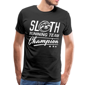 Sloth Running Team Champion Men's Premium T-Shirt