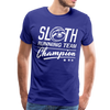 Sloth Running Team Champion Men's Premium T-Shirt