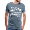 Sloth Running Team Champion Men's Premium T-Shirt