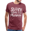 Sloth Running Team Champion Men's Premium T-Shirt