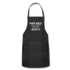 Poop Jokes Aren't my Favorite Kind of Jokes...But They're a Solid #2 Adjustable Apron - black