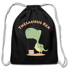 Thesaurus Rex Cotton Drawstring Bag