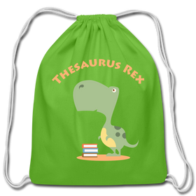 Thesaurus Rex Cotton Drawstring Bag