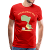 Thesaurus Rex Men's Premium T-Shirt - red