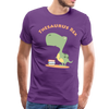 Thesaurus Rex Men's Premium T-Shirt - purple