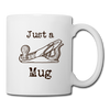 Just a Plane Mug Coffee/Tea Mug - white