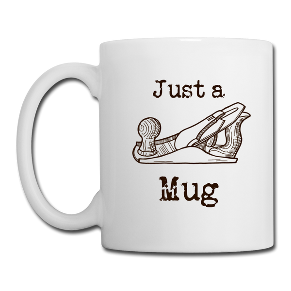 Just a Plane Mug Coffee/Tea Mug - white