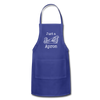 Just a Plane Adjustable Apron - royal blue