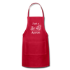 Just a Plane Adjustable Apron - red