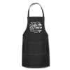 May Your Coffee Kick In Before Reality Does Adjustable Apron - black