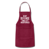 In my Defense I was left Unsupervised Adjustable Apron