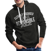 Cleverly Disguised as a Responsible Adult Men’s Premium Hoodie - charcoal gray