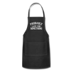 Probably Late for Something Adjustable Apron - black