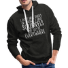 I Don't Have Ducks or a Row...Men’s Premium Hoodie - charcoal gray