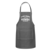Cleverly Disguised as a Responsible Adult Adjustable Apron - charcoal