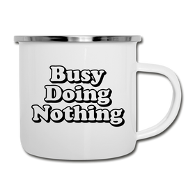 Busy Doing Nothing Camper Mug