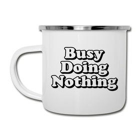 Busy Doing Nothing Camper Mug