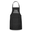 Busy Doing Nothing Adjustable Apron - black