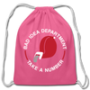 Bad Idea Dept Take a Number Cotton Drawstring Bag