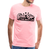 Dad Life is the Best Life Men's Premium T-Shirt - pink
