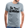 The Grillfather Men's Premium T-Shirt - heather ice blue