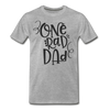 One Rad Dad Father's Day Men's Premium T-Shirt - heather gray