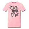 One Rad Dad Father's Day Men's Premium T-Shirt - pink