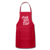 One Rad Dad Father's Day Adjustable Apron - red