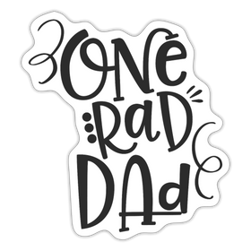 One Rad Dad Father's Day Sticker