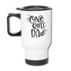 One Rad Dad Father's Day Travel Mug - white