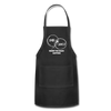 Funny Dad Jokes Venn Diagram Adjustable Apron