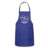 Funny Dad Jokes Venn Diagram Adjustable Apron