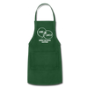 Funny Dad Jokes Venn Diagram Adjustable Apron
