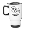 Funny Dad Jokes Venn Diagram Travel Mug