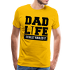Dad Life Totally Nailed It Men's Premium T-Shirt - sun yellow