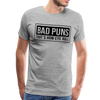 Bad Puns That's How Eye Roll Premium T-Shirt - heather gray