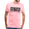 Bad Puns That's How Eye Roll Premium T-Shirt - pink