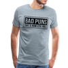 Bad Puns That's How Eye Roll Premium T-Shirt - heather ice blue