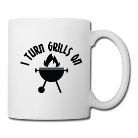 I Turn Grills On Funny BBQ Coffee/Tea Mug