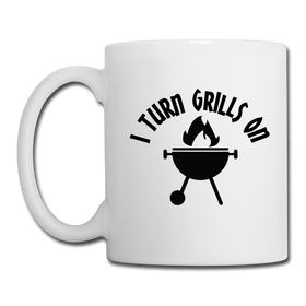 I Turn Grills On Funny BBQ Coffee/Tea Mug