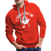I Turn Grills On Funny BBQ Men’s Premium Hoodie - red