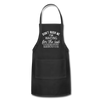 Funny Don't Rush Me I'm Waiting for the Last Minute Adjustable Apron