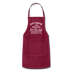 Funny Don't Rush Me I'm Waiting for the Last Minute Adjustable Apron