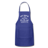 Funny Don't Rush Me I'm Waiting for the Last Minute Adjustable Apron