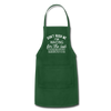 Funny Don't Rush Me I'm Waiting for the Last Minute Adjustable Apron