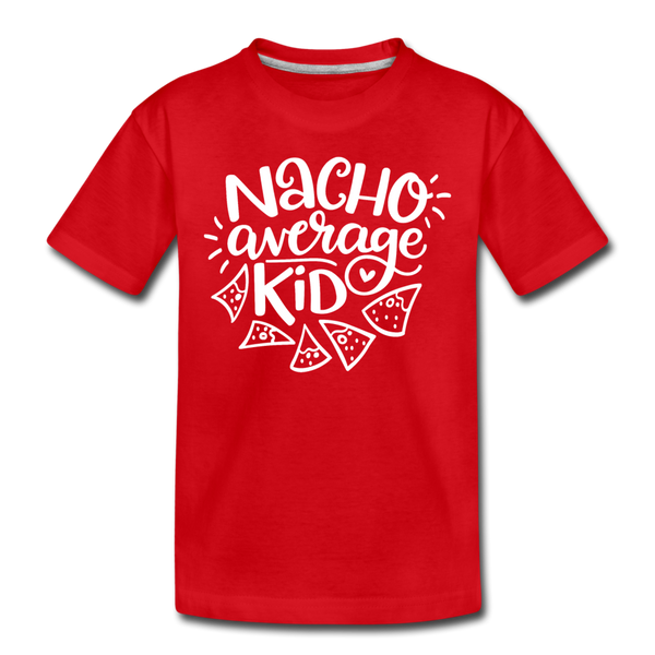 Nacho Average Kid Kids' Premium T-Shirt - red