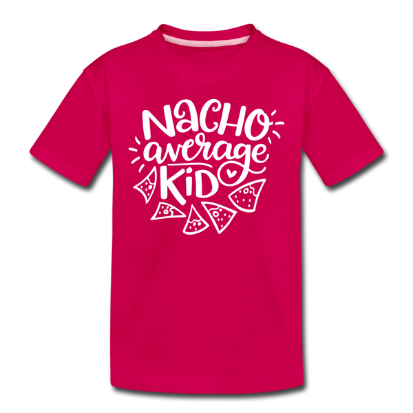 Nacho Average Kid Kids' Premium T-Shirt - dark pink