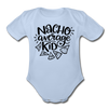 Nacho Average Kid Funny Organic Short Sleeve Baby Bodysuit