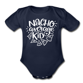 Nacho Average Kid Organic Short Sleeve Baby Bodysuit
