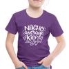 Nacho Average Kid Toddler Premium T-Shirt - purple